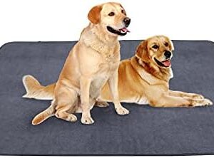 Peepeego Non-Slip Dog Pads Extra Large 72" x 72", Washable Puppy Pads with Fast Absorbent, Reusable, Waterproof for Training, Whelping, Housebreaking, Incontinence, for Playpen