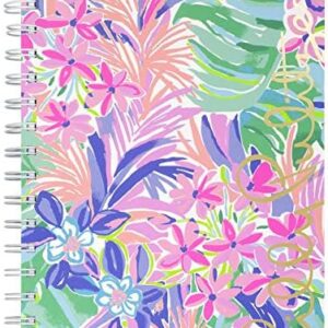 Lilly Pulitzer Hardcover Mini Spiral Notebook, 8.25" x 6.5" Small Journal with 160 College Ruled Pages, It Was All A Dream