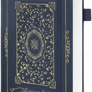 TIEFOSSI Bullet Dotted Notebook, 160gsm Thick Paper, Hardcover Dot Grid Journals for Women Men, 192 pages, for Travel, School and Office Use