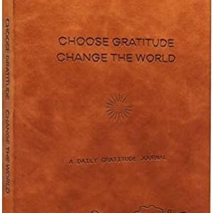 Gratitude Gifted 5-Minute Guided Gratitude Journal for Men & Women – Daily Gratitude Prompts, Mindfulness & Self-Care, Leather Bound Hardcover, Undated, Simple Journal to Foster Happiness & Positivity