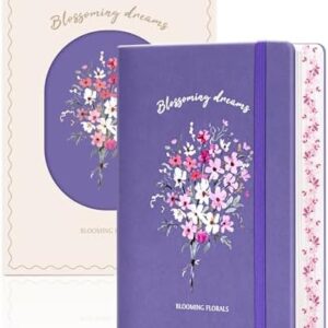 Journal for Women Girls 100 GSM Paper A5 Hardcover Journal Notebooks for Writing (Purple, A5)