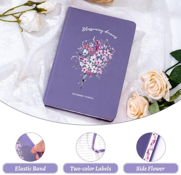 Journal for Women Girls 100 GSM Paper A5 Hardcover Journal Notebooks for Writing (Purple, A5) - Image 4