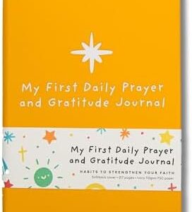 Daily Prayer & Gratitude Journal For Children (6 Month, Dateless). Christian Faith Books For Kids. Bible study for kids. Religious books for kids. Kids Christian Gift: Age 6-13 years.