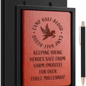 Flying Horse Gift Movie Inspired Gift Camp Half Blood Lined Journal Notebook Mythology Gift Percy Fan Notebook (Horse -KEEPING YOUNG)