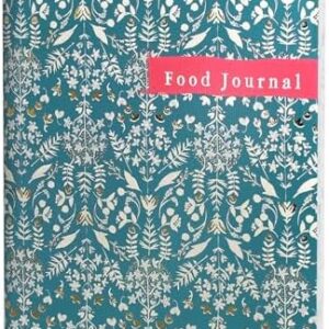 Boxclever Press Food Journal. Undated Food Diary with Trackers. Food Journals for Tracking Meals. Works with most Diet Plans. Food Log Journal measures 8 x 5.5''