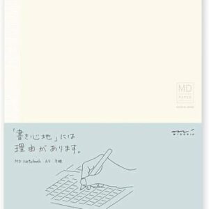 Midori 15003006 MD Notebook, A5, Grid Ruled
