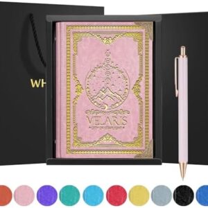Velaris The City of Starlight A5 Size Lined Journal Acotar Velaris Gift Bookworm Gift Bookish Journal The Night Court Gift for Book Lover,1 Pack (Pink), (VELARIS -Pink)