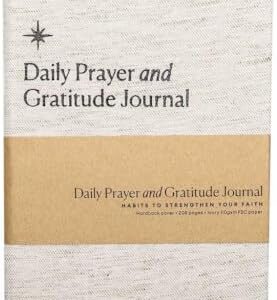 Christian Daily Prayer & Gratitude Journal, Faith Based Daily Planner, Biblical Affirmations, Prayer Requests, Prayer Journal, Bible Journal For Women & Men